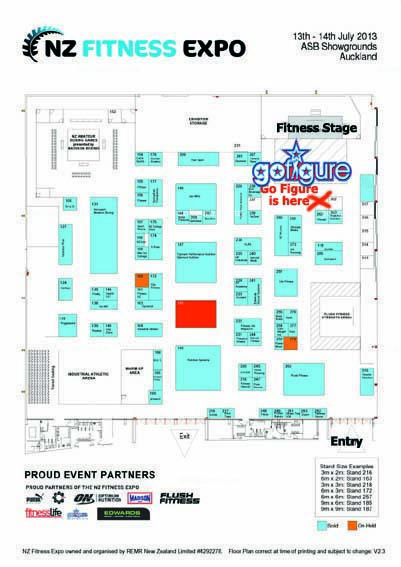 NZ Fitness Expo 2013 Floor Plan 2 copy