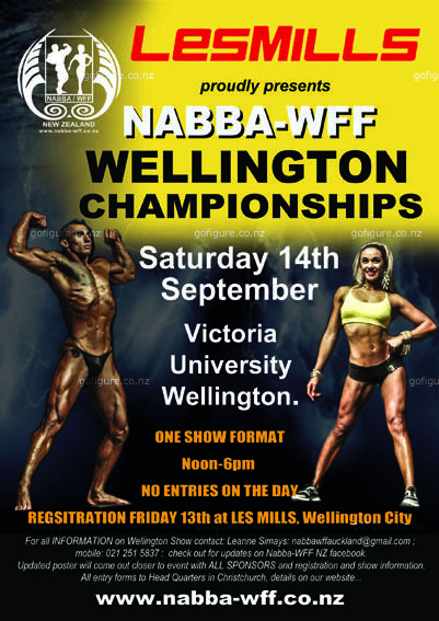 Wellington Pre Poster 2013