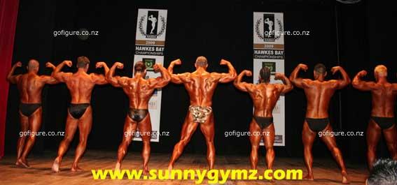 Novice and Open Men - Rear Dbl Biceps