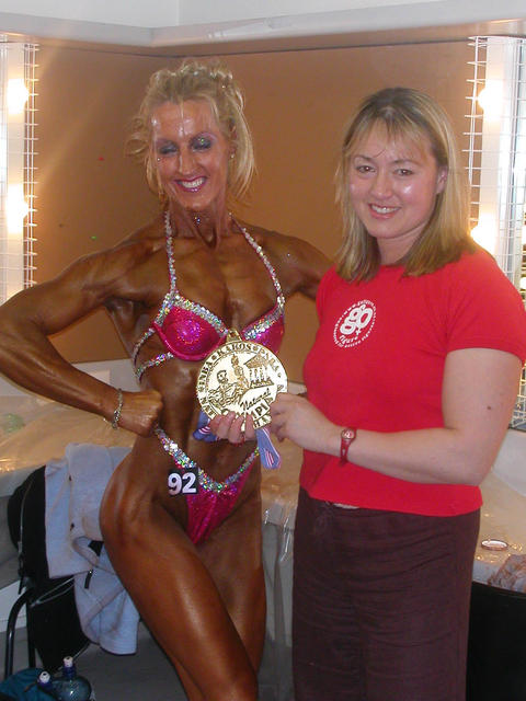 DianaOlympia-withLisamedal